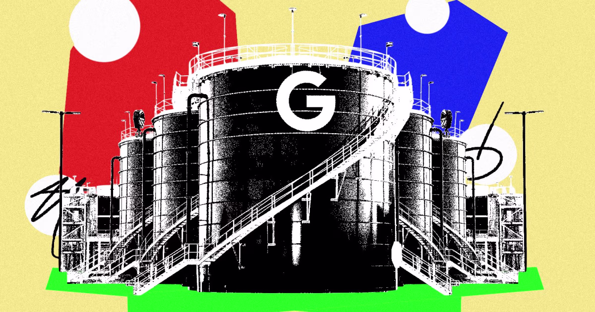 Google-ის მიერ დაფინანსებული ახალი Data Center ბუნებრივი აირის მასშტაბური სადგურით მომარაგდება