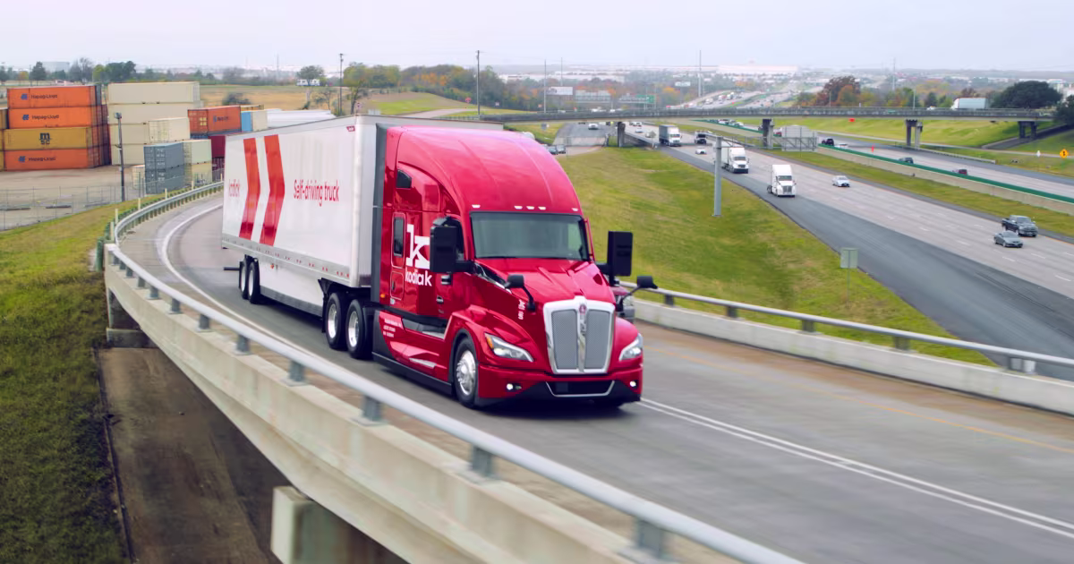 Kodiak-ის CEO: თვითმართვადი სატვირთოების შექმნა მხოლოდ საქმის ნახევარია